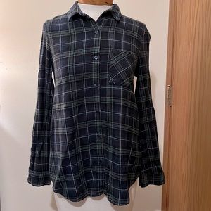 Forever 21 plaid button up